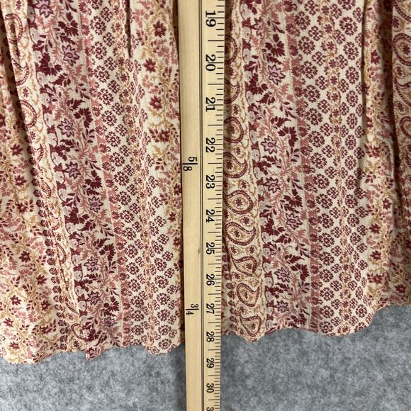 Savanna Jane Embroidered Top Womens 1X Floral Babydoll Boho Peasant Flowy NEW - Picture 10 of 12